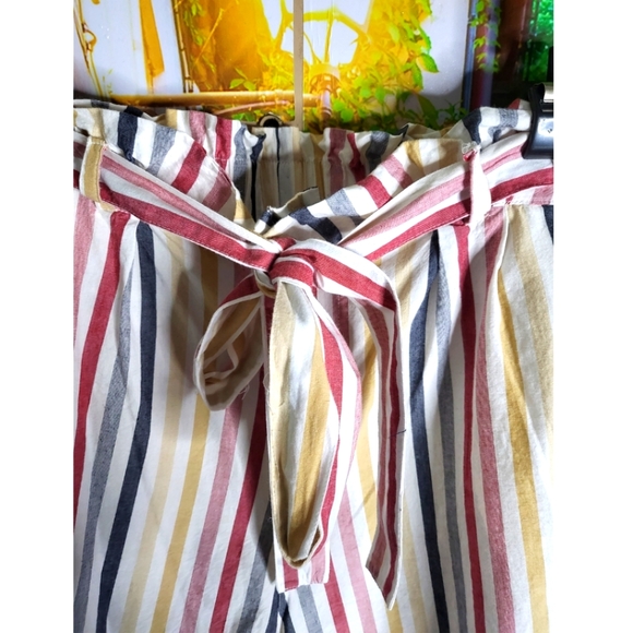 Forever 21 - Plus Size - Multicolor Striped Shorts - Picture 2 of 4